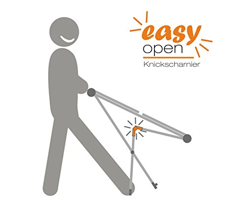 Artweger 2S2MI Wäschetrockner, faserverstärkte Seile, Flügel, Kunststoff, weiß / minze, 42,5 x 8,3 x 105 cm - 5