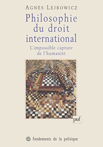 Philosophie du droit international: L'impossible capture de l'humanité francais