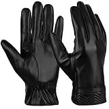 VBIGER Gants Hiver Chaud à écran Tactile Sports pour Hommes, Noir, M