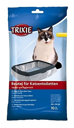 Bulk - Trixie bac à litière pour chat Sacs, 46 59 cm, 10 paquets de 10-100 Pièces