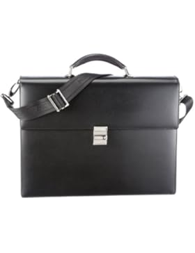Montblanc MEISTERSTÜCK AKTENTASCHE MIT 2 HAUPTFÄCHERN No. 104607 Unisex - Erwachsene Aktentaschen, onesize