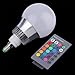 Produktbild calistouk LED RGB Leuchtmittel, 5 W E14 LED Leuchtmittel Lampe Farbe Bärendesign mit Fernbedienung 85–265 V