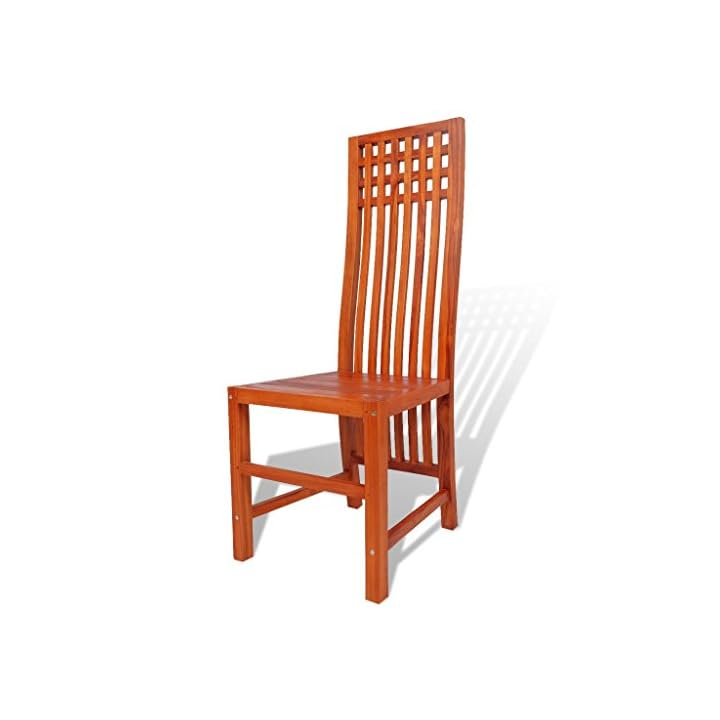 vidaXL 7-TLG. Massives Teak Essgruppe Esszimmergarnitur Esstisch mit 6