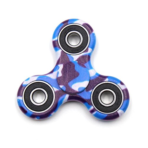 Hand Spinner,Omiky EDC Tri Fidget Spinner Finger Toy for ADD ADHD Anxiety Autism Suffers (Camouflage)