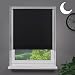Produktbild Fensterdecor Klemmfix Mini Verdunkelungsrollo ohne Bohren inkl. Klemmträger/Schwarz 100 x 160 cm (BxH)