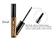 NOVO Waterproof Long-last Peel Off Dye Eyebrow Gel Tattoo Tint Eye Brow Gray Black