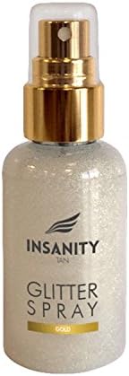 Insanity Tan Glitter Spray 60ml (Gold)