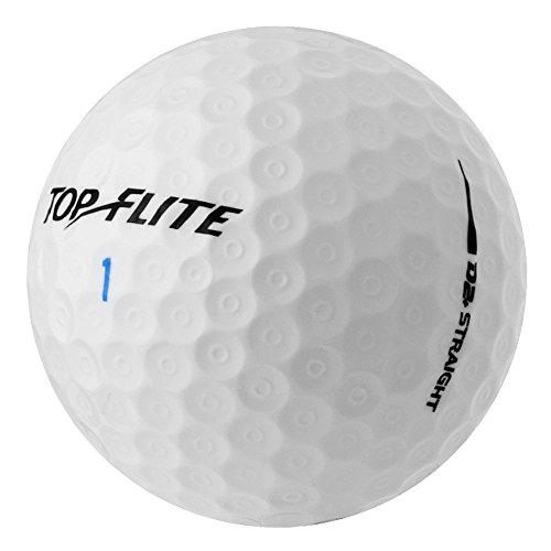 Preisvergleich Produktbild PearlGolf 25 Top Flite D2 Straight - AAA - weiß - Lakeballs - gebrauchte Golfbälle