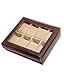 Essart PU Leather Watchbox for 8watches-Brown RS.899.00