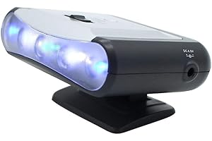 LUNA24 SIMPLY GREAT IDEAS... TV-Simulator, Fake-TV, Einbrecher Abschreckung mit Dämmerungssensor, Dank Lichtsimulation perfekt als Einbruchschutz, Home-Security, Fernseh-Atrappe/Fake-Fernseher.