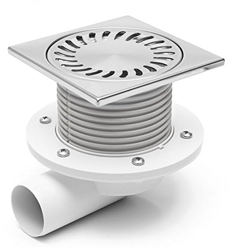 DN50 Shower/Bath/Floor Drain 150 x 150 mm / 55 x N / 320 x N