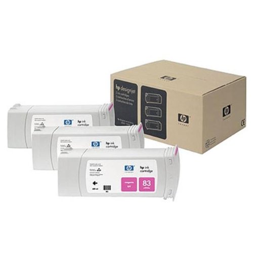 Preisvergleich Produktbild HP 3x 83 Tinte UV magenta DSJ5500
