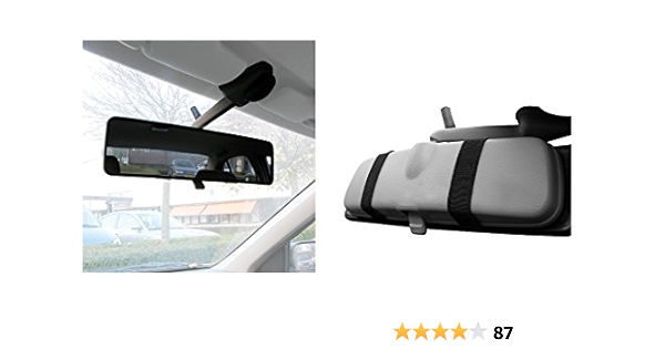 Dc Retroviseur Interieur Universel Grand Angle 255x66cm Central Auto Amazon Fr Cuisine Maison