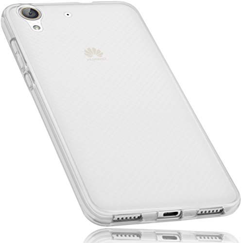 Preisvergleich Produktbild mumbi Schutzhülle für Huawei Y6 II Hülle transparent weiss