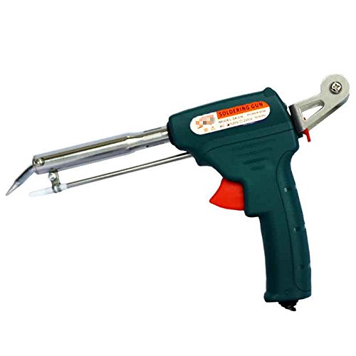 Preisvergleich Produktbild Mmsww 60W Spitzes Elektrisches Eisen, Antistatisch, Manuelle Lötpistole, Qualitätsgummigriff, Lötkolben der Hohen Temperatur, Senden Zinn mit Klammer,Green