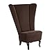 Produktbild Max Winzer Sessel Madonna, Veloursstoff braun