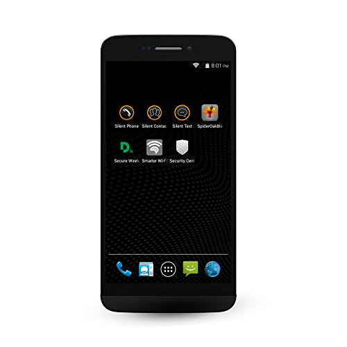 Blackphone BP1 Smartphone d  bloqu   4G  Ecran   4 7 pouces 16 Go Simple SIM Android 4 4 KitKat  Noir