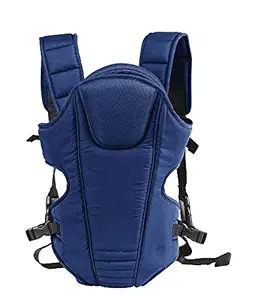 Moms Pride 3 in 1 Baby Carry Bag Backpack Sling Back Position- Front Position Carrier (Navy Blue)