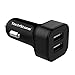 Price comparison product image 24W Dual USB Car Charger Smart Port PowerDrive for Apple iPhone 6s / 6s Plus, 7 / 7Plus iPad Air 2, iPad Pro, iPad mini; Samsung Galaxy S7, & Edge Models; and Other iOS and Android Devices