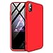 Produktbild MMLC iPhone XS Max Hülle Case,Ultra Thin Hard PC Hybrid Armor Bumper Case Full Cover (A)