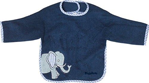 3 Playshoes Lätzchen Playshoes 507461 – Ärmel-Lätzchen blau, rot und grün - 2