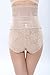 Bigood Women Shapewear Apricot Mesh Slimming Corset Belt L Waist 63-70 cm