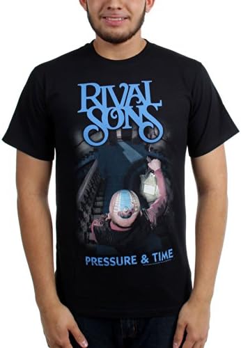 Rival Sons - Mens Pressure And Time T-Shirt, Medium, Black
