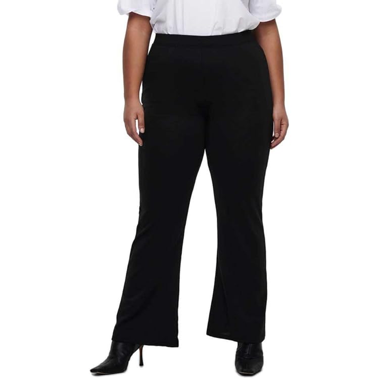 ONLY CARMAKOMA Comfortbroek CARLUX LIFE PALAZZO ANKLE PANT NOOS