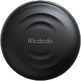 Mcdodo AT-7201 Airtag Apple Uyumlu Akıllı Takip Cihazı Siyah Anahtarlık Kılıf Hediyeli
