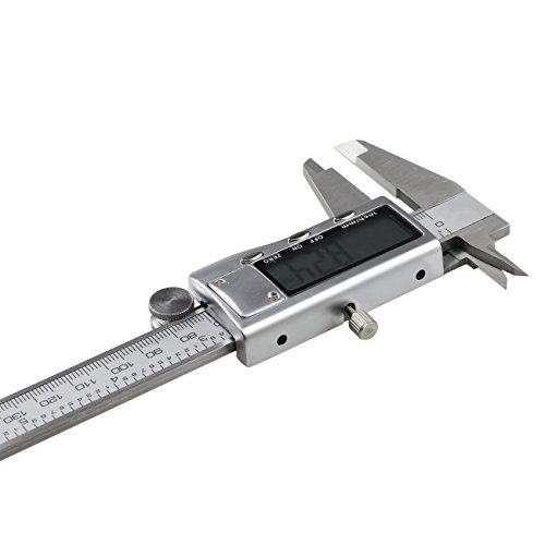 Tera® digitaler Messschieber Profimessgerät Längenmessgerät mit LCD-Bildschirm - 4