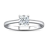 anillos plata mujer swarovski Tamaño de la Swarovski circonita: 5 mm
