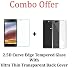 M.G.R.J LYF Wind 7 Transparent Back Cover + Ballistic Tempered Glass Screen Protector - Maximum Impact Protection - 99.9% Crystal Clear HD Glass - No Bubbles RS.250.00