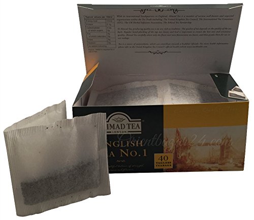 Preisvergleich Produktbild Ahmad Tea English No.1, Schwarztee mit 40 Teebeutel ohne Band