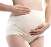 Vogue of Eden Women's Maternity Clothes Pregnant Women Underwear Adjustable Underpants Nude/Pink (XX-Large, Nude)