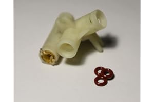 VNC SHOP Valvola 4 vie RICAMBIO ORIGINALE per Macchina da Caffè lavazza ep mini + 3 guarnizioni di ricambio