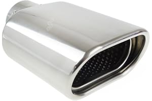 AMiO 02190 Terminale di scarico Terminale marmitta Terminale scarico