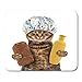 Produktbild AOHOT Mauspads Funny Cat for Bathtub on It is Going to Washing Holding Sponge and Bottle of Shampoo Wearing Mouse pad 9.5" x 7.9" for Notebooks,Desktop Computers Mini Office Supplies Mouse Mats