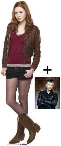 *FAN PACK* - AMELIA / AMY POND (Karen Gillan) *LIFESIZE* CARDBOARD CUTOUT / STANDEE / STANDUP - BBC Doctor Who / Dr Who / Dr. Who - INCLUDES 8x10" (25x20cm) STAR PHOTO - FAN PACK #132