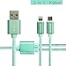 Produktbild SolarNovo 2 in 1 Premium Micro USB Kabel iPhone Kabel 1m Ladekabel Datenkabel Sync Kabel für Samsung, Huawei, Nokia, HTC, Sony, Nexus, Nokia, Kindle iPhone iPad usw. Grün