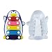 Education Toys,Fortan Baby Kid 5-Note Xylophone Musical Toys Wisdom Development Penguin_Blue