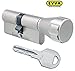 Produktbild EVVA ICS Hochsicherheits-Knaufzylinder mit 4 Schlüssel, Länge (a/b) 31/K36mm (c=67mm) K=Knaufseite, modulare Bauweise SYMO