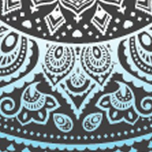 kwmobile Funda para Huawei Honor 5X   GR5 - Carcasa de  TPU  para m  vil y dise  o de Sol hind   en  Azul Blanco Transparente 