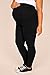 Womens Bump It Up Maternity Cotton Elastane Leggings With Comfort Panel