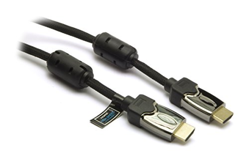 G&BL PHDUP300M HDMI Kabel mit Ferrit und Geflecht 3m Hängepackung schwarz
