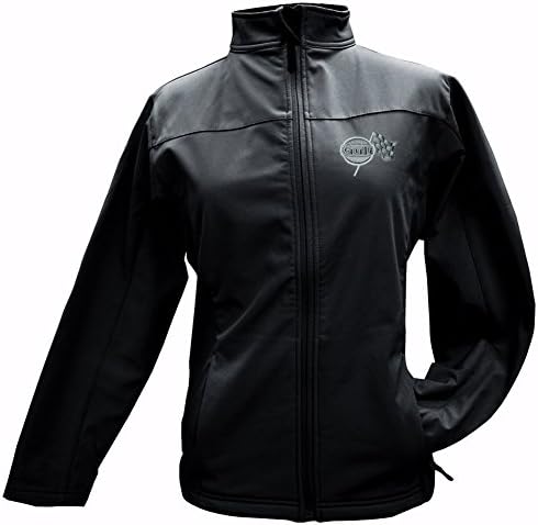 Gulf Racing Team Ladies Embroidered Soft Shell Jacket Black UK/EU Large / US Medium