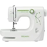 Triomph ETF1527 máquina de coser, 33,5 x 14,5 x 24 cm, blanco/verde