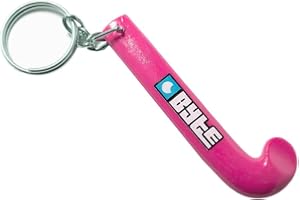 BYTE Hockey Stick Key Ring Pink Blue Green