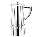 Produktbild Stellar Art Deco Espressokocher 10 Tassen, 600ml, Edelstahl, Silber, 14.6 x 13.9 x 25.1 cm