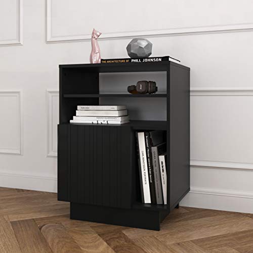 Preisvergleich Produktbild Nexera 115206 Galleri Audio Tower, Schwarz