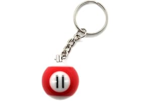 ‎BILMAG BILMAG Schlüsselanhänger Billard Billardkugel Nr. 1-15, 25mm Pool